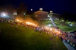 Colgate University Reunion Torchlight Procession
